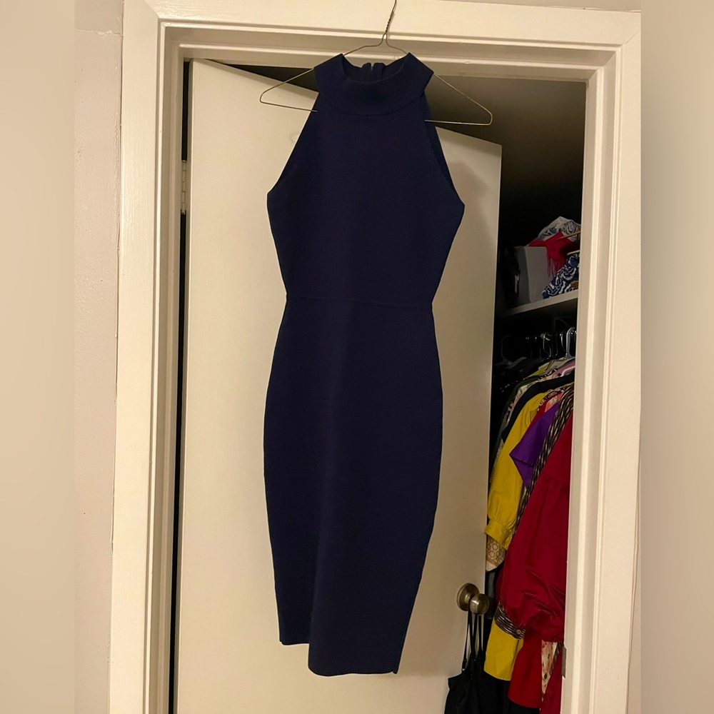Milly Navy fitted dress